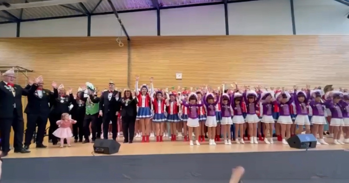 Der Nachwuchs im Mittelpunkt: 9. Kinder- und Jugendprunksitzung des LWK